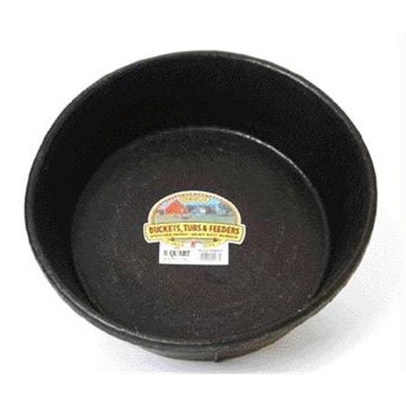 Miller Mfg Inc Rubber Feed Pan- Black 8 Quart - HP8 MI37050